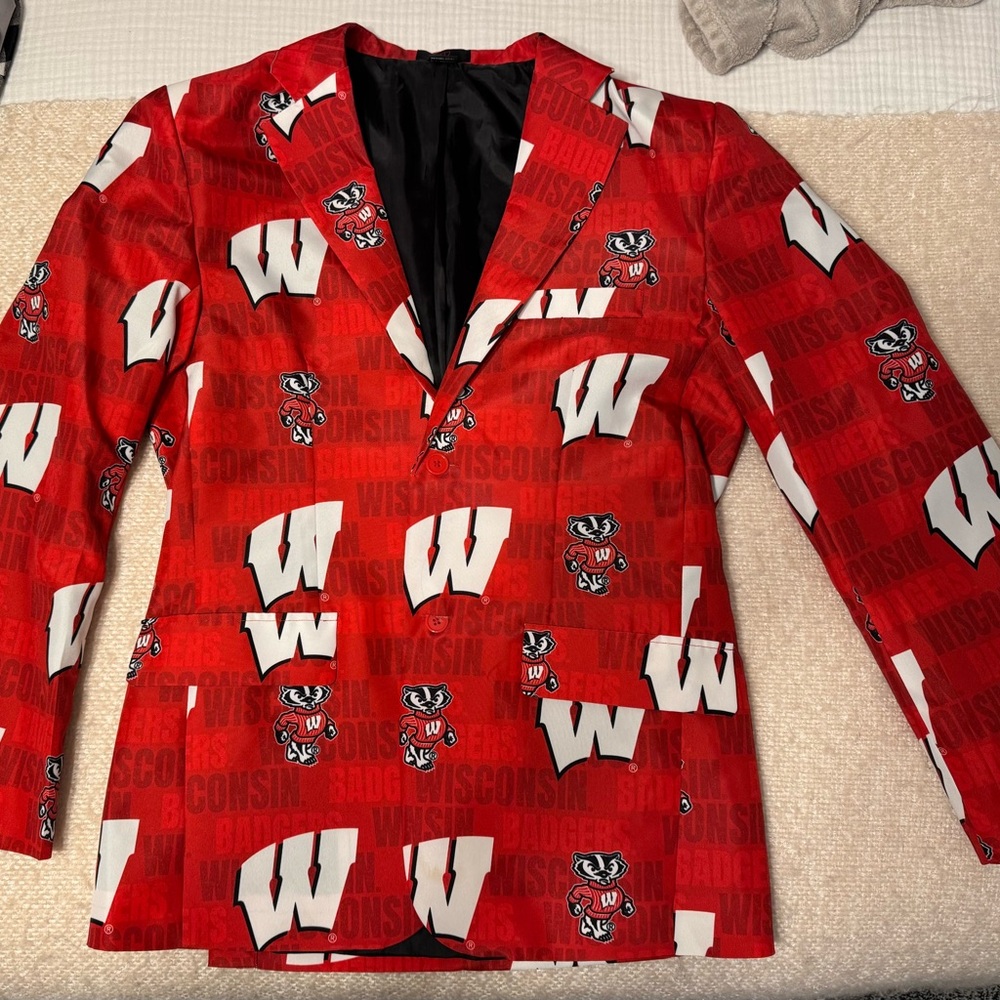 Red Wisconsin Badger Blazer